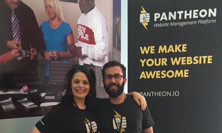 Pantheon Booth at DrupalCamp Florida